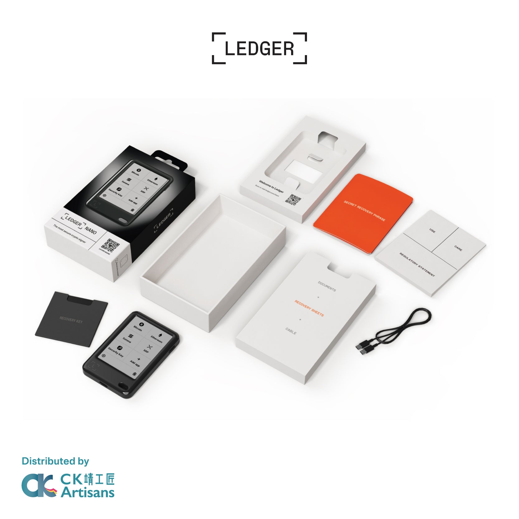 Ledger Nano™ Gen5 Crypto Hardware Wallet