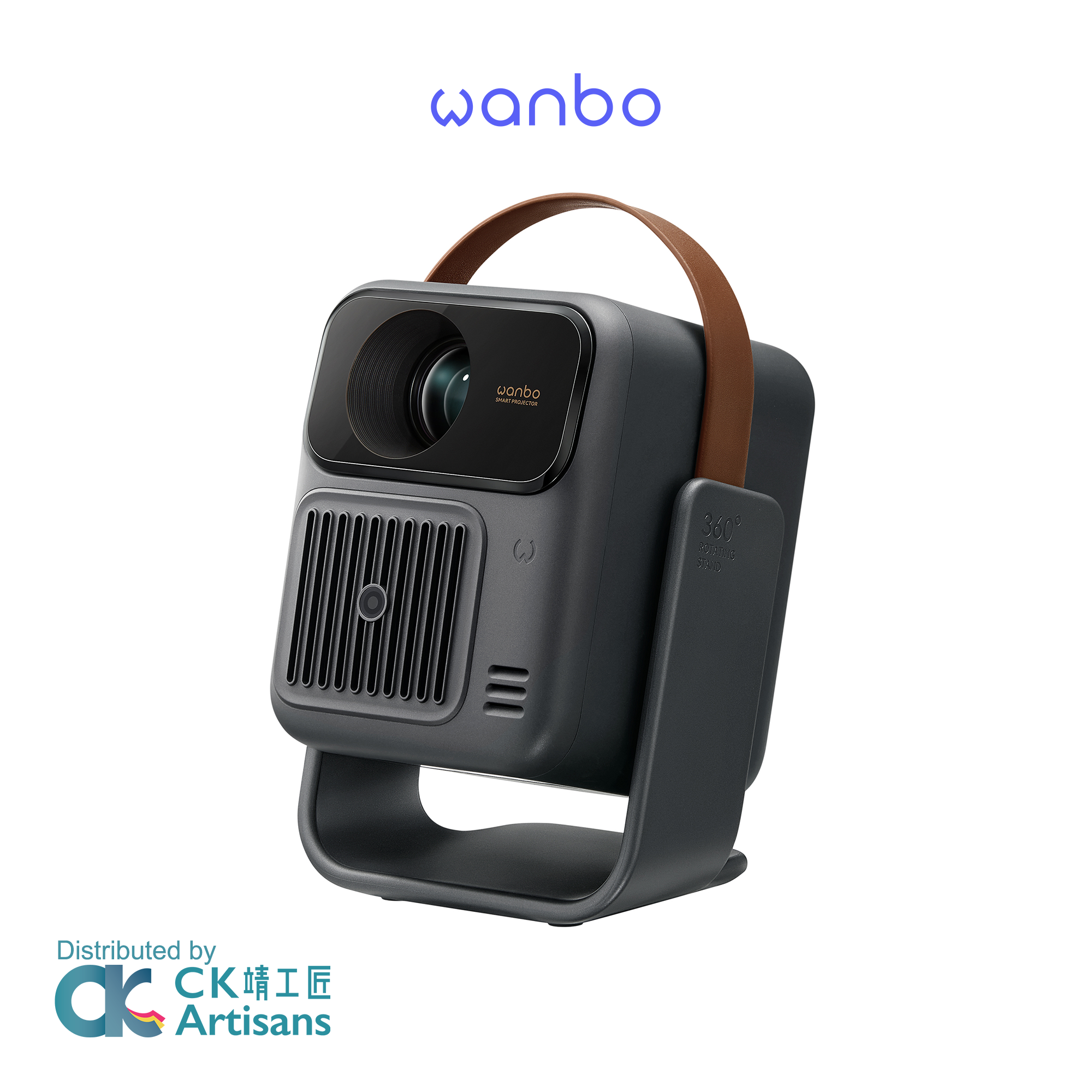 Wanbo ToGo Pro 全新智能投影機 | 內建電池 | 便携投影機 | Google TV | 原裝行貨