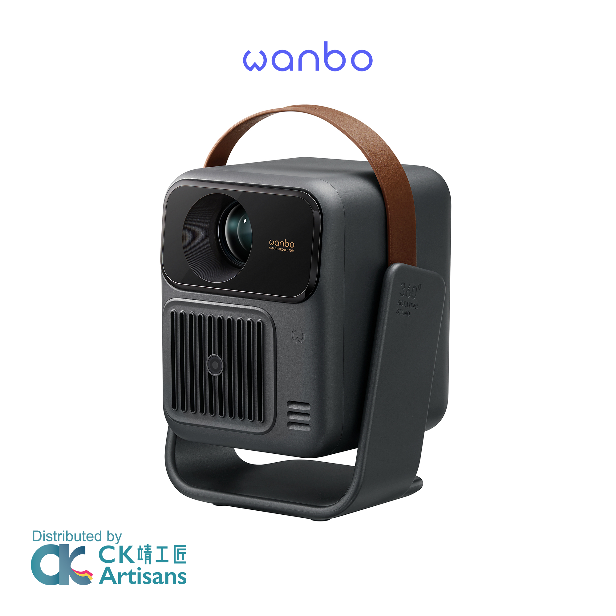 Wanbo ToGo Pro 全新智能投影機 | 內建電池 | 便携投影機 | Google TV | 原裝行貨