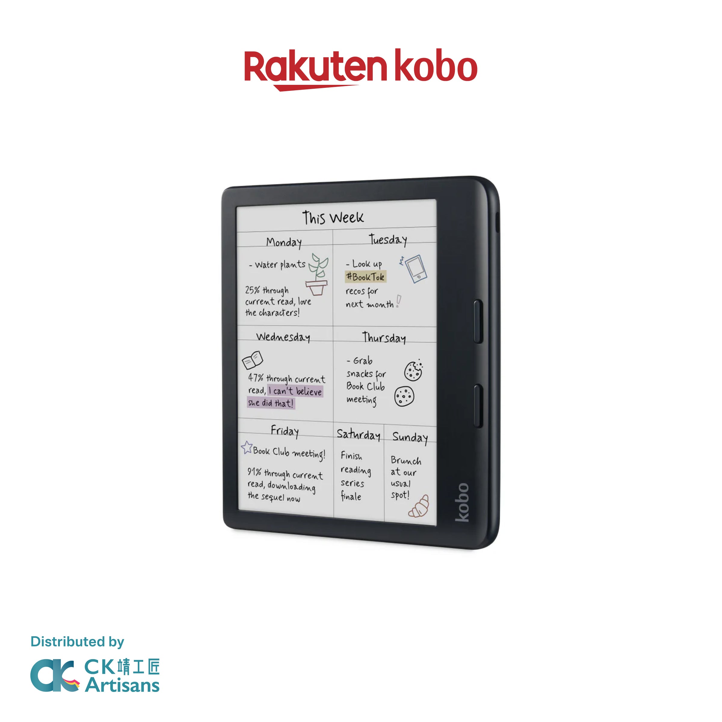 Rakuten Kobo Libra Colour Black