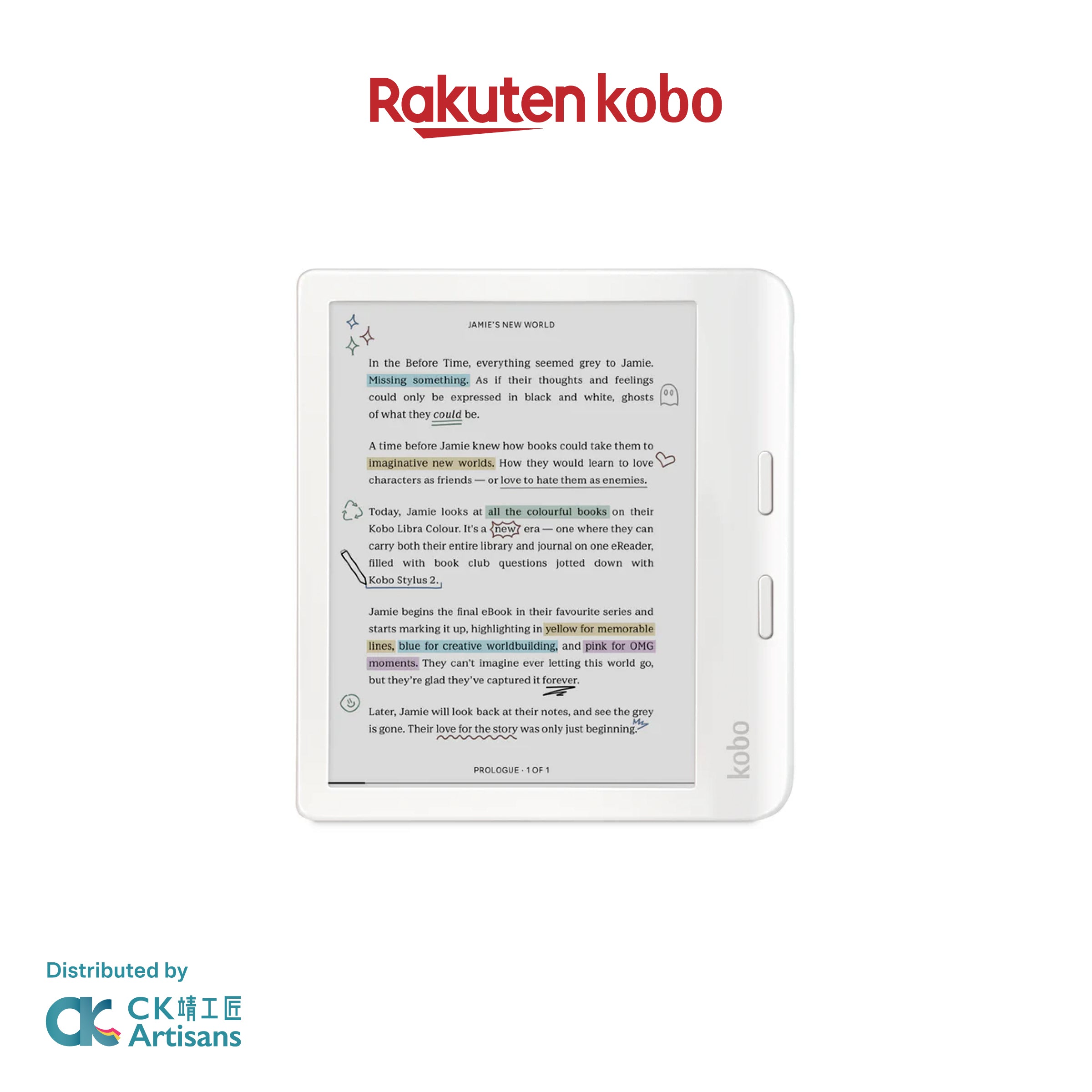Rakuten Kobo Libra Colour White