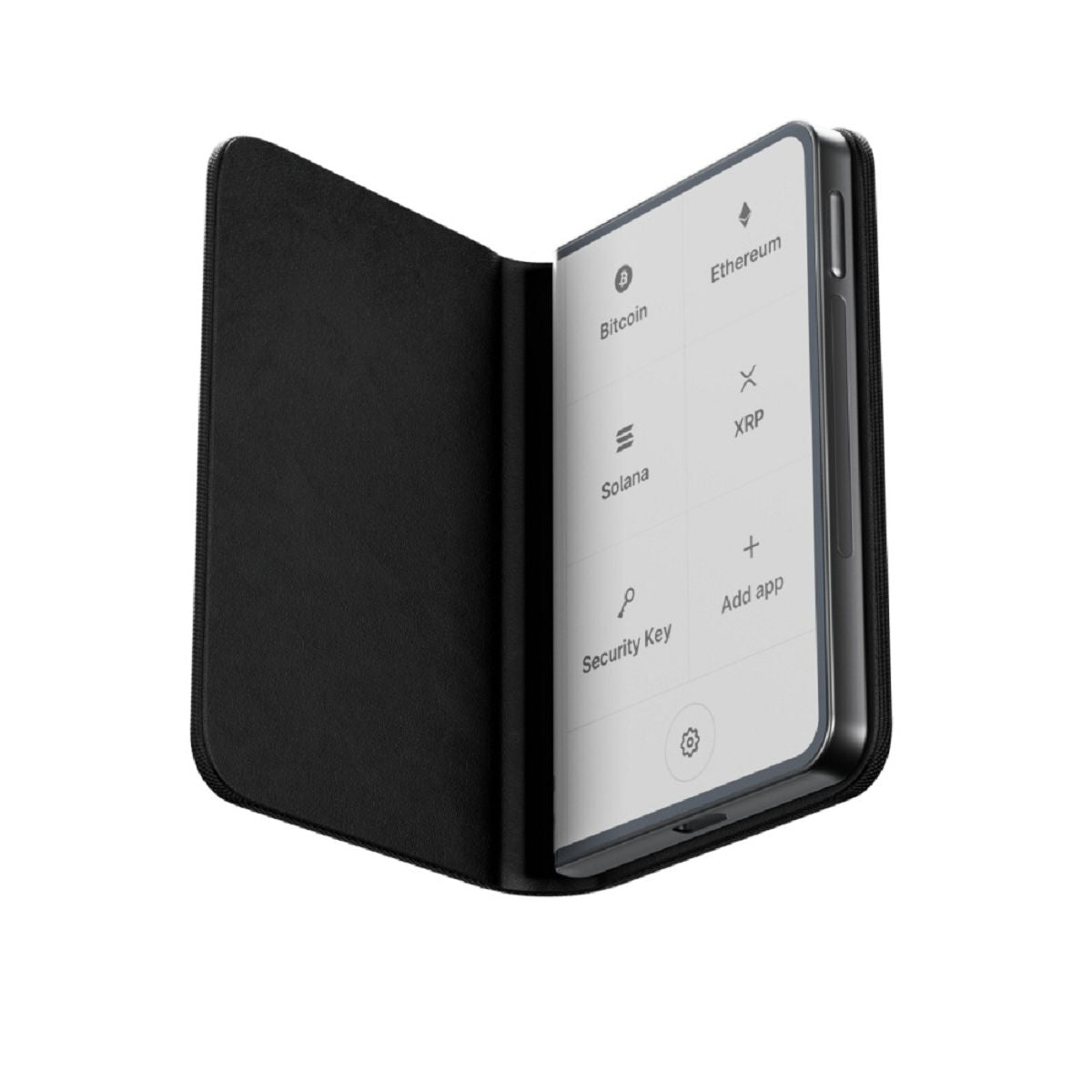 Ledger Stax™ 附帶 Ledger Recovery Key 恢復鑰匙及保護殻