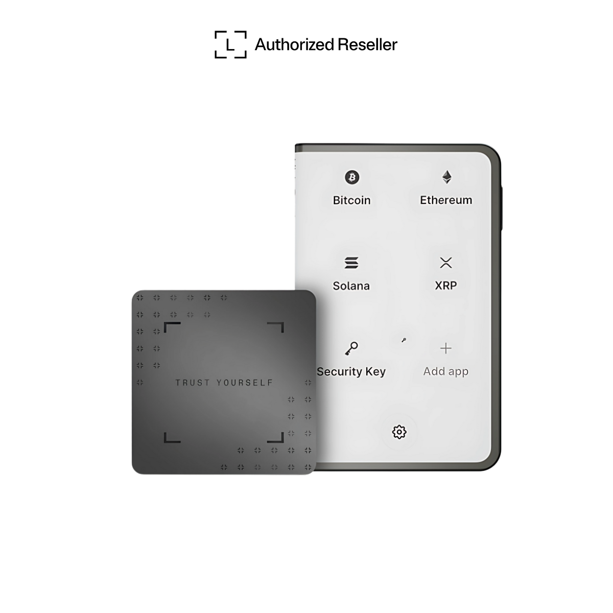 Ledger Stax™ 附帶 Ledger Recovery Key 恢復鑰匙及保護殻