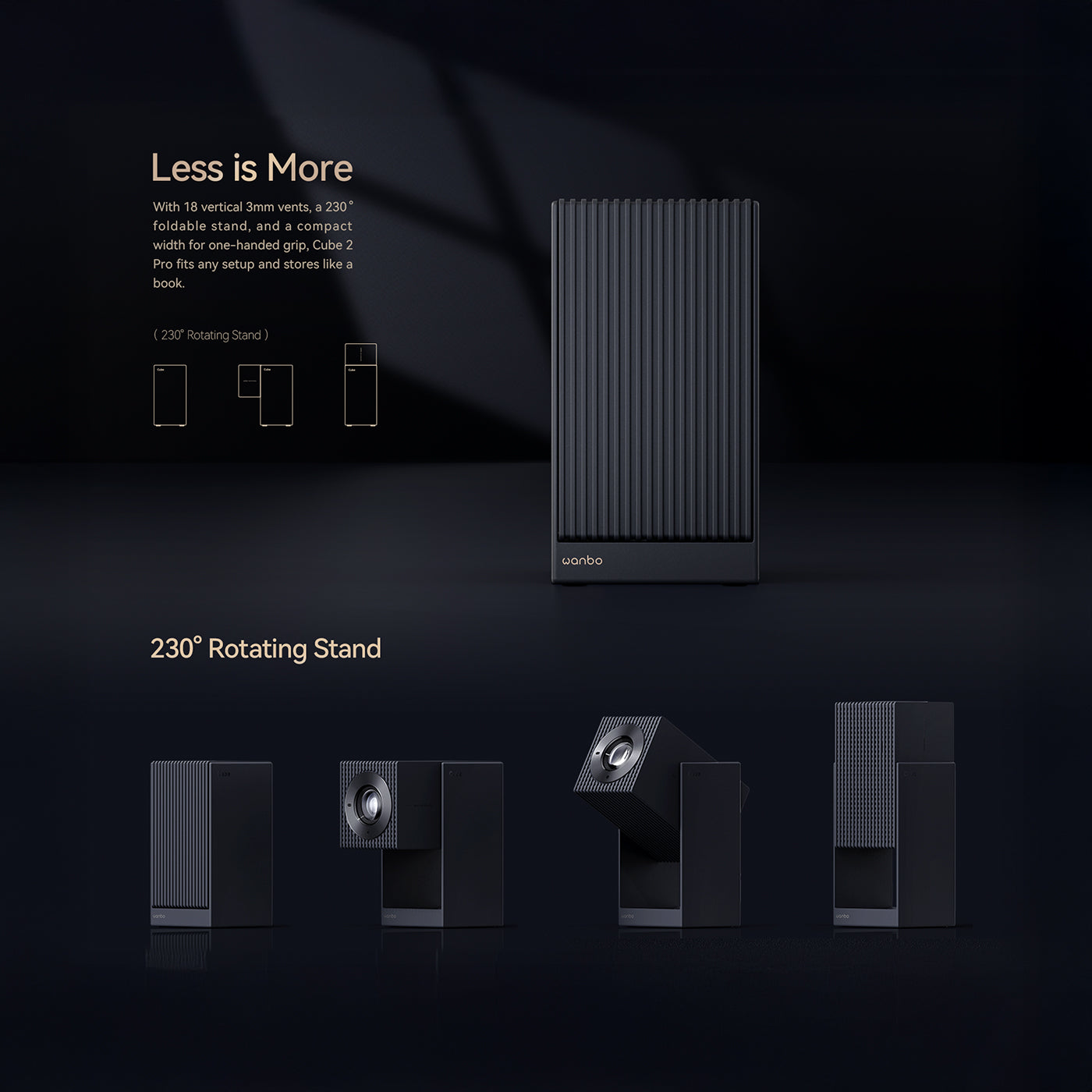 Wanbo萬播 Cube 2 Pro 智能投影機