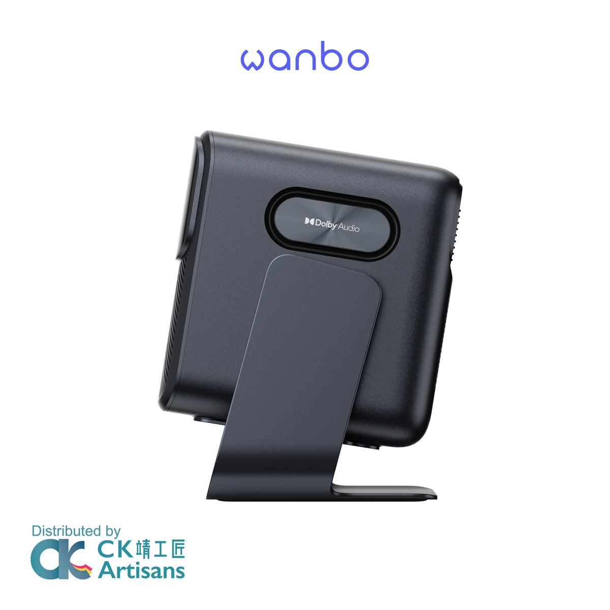Wanbo Mozart 1S Smart Projector|1200 ANSI|1080P|VIDAA OS|Dolby Audio|150° Gimbal