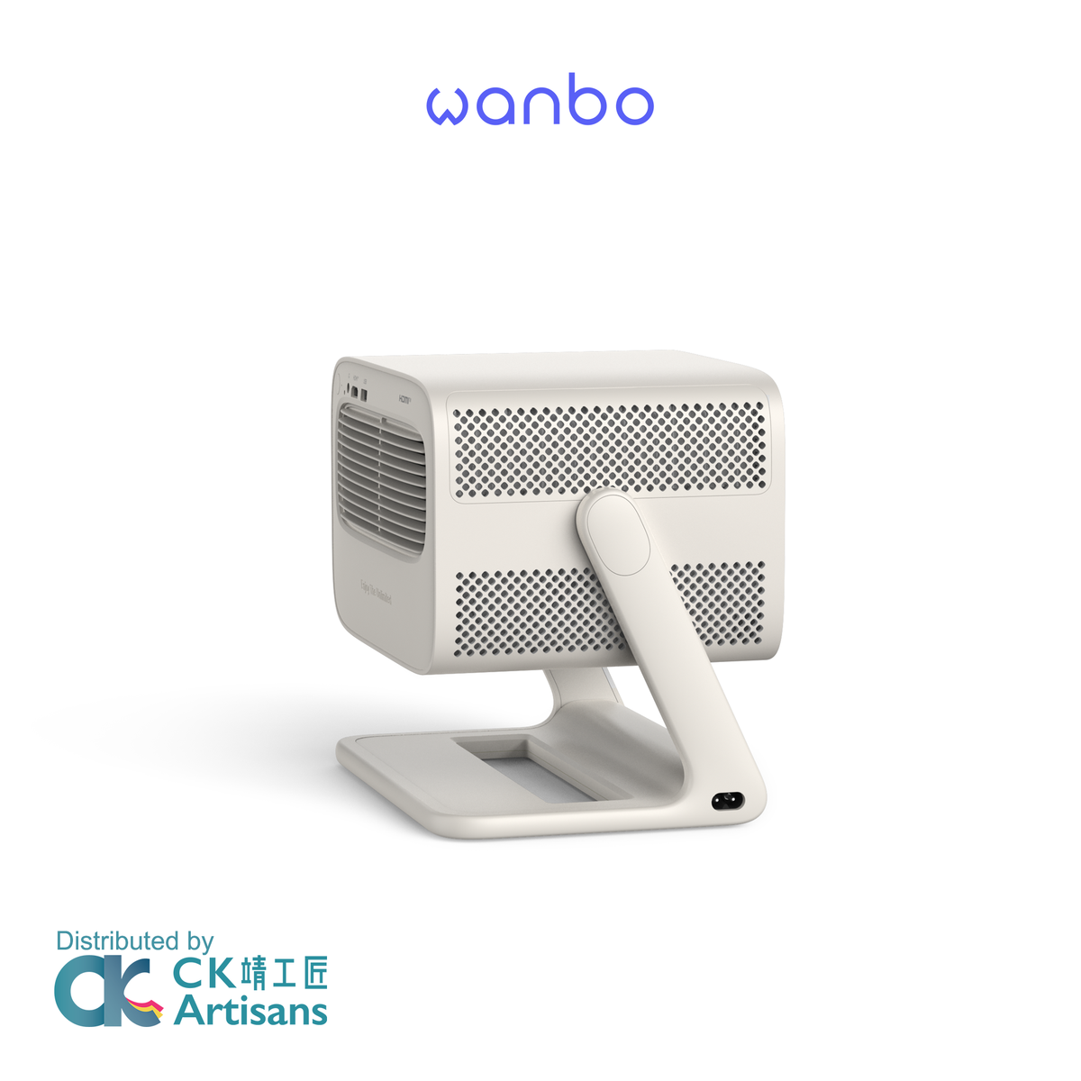 Wanbo Vali 1 Pro Smart Home Projector | 900 ANSI | 1080P | Google TV | MEMC | 200° Gimbal