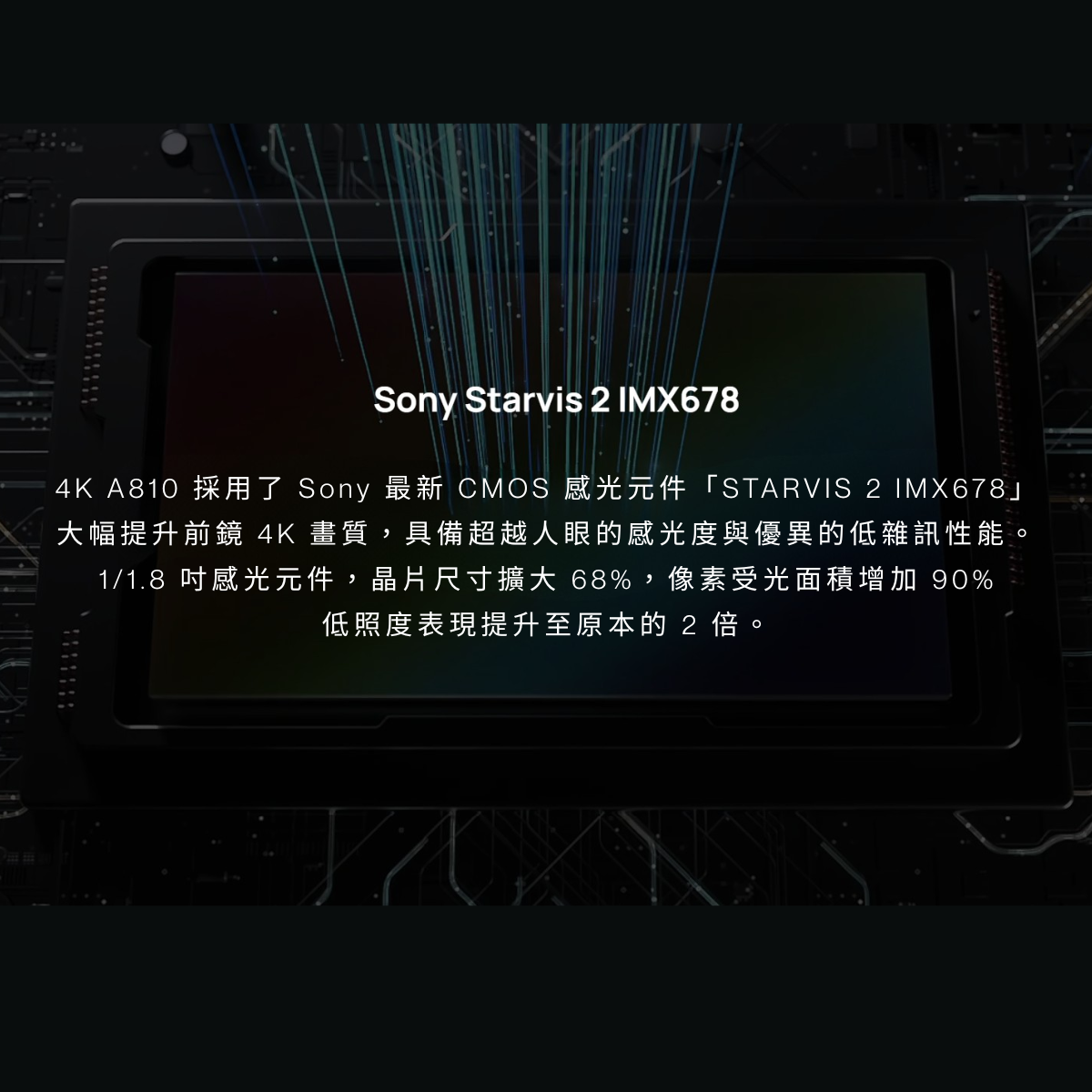 70mai - 70邁 A810-2 4K 智慧行車記錄儀(前後雙鏡套裝)