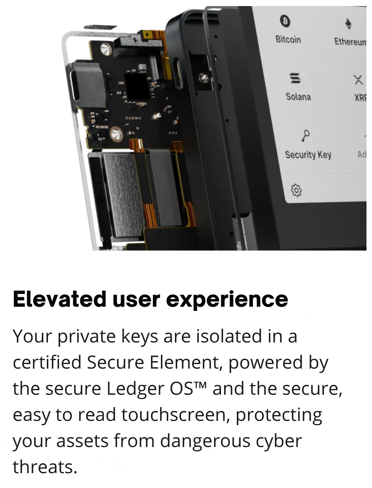 Ledger Flex™ 附帶 Ledger Recovery Key 恢復鑰匙
