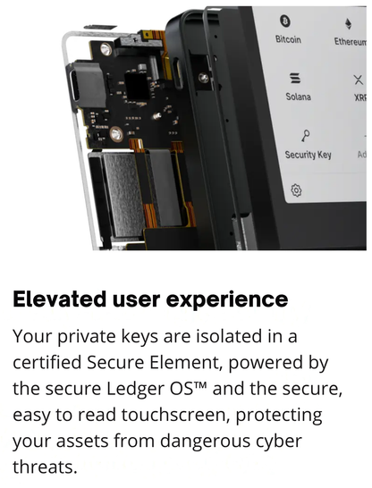Ledger Flex™ 附帶 Ledger Recovery Key 恢復鑰匙