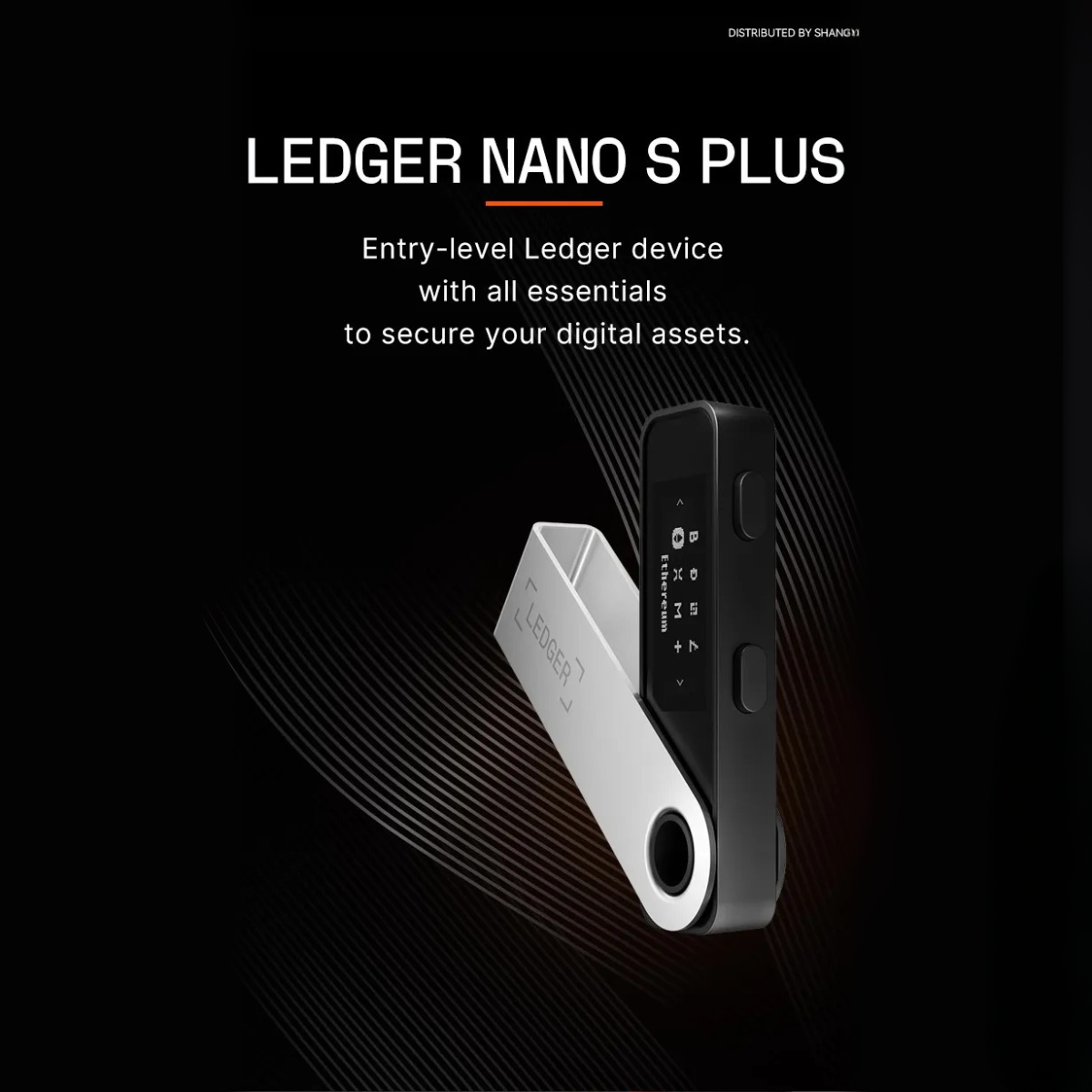 LedgerNano S Plus™ 加密貨幣硬體錢包
