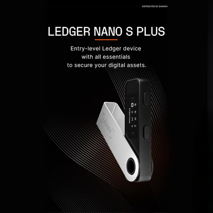 LedgerNano S Plus™ 加密貨幣硬體錢包