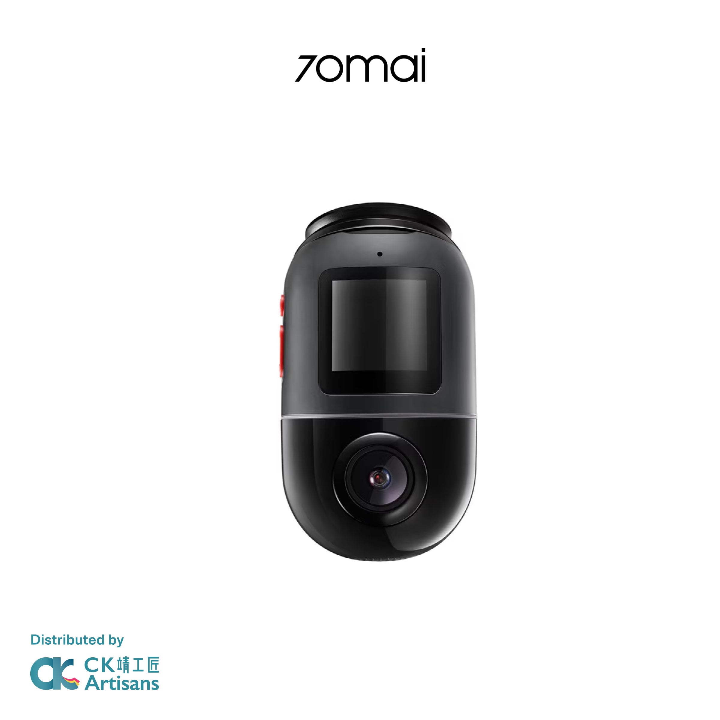 70mai X200 Omni Dash Cam - 360° Sentry Mode 4K Smart Car Cam 128GB