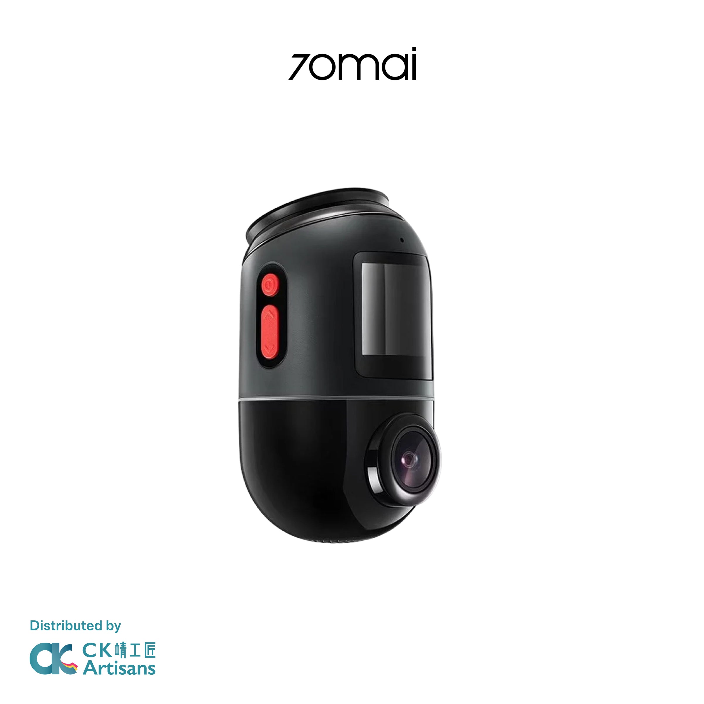 70mai X200 Omni Dash Cam - 360° Sentry Mode 4K Smart Car Cam 128GB