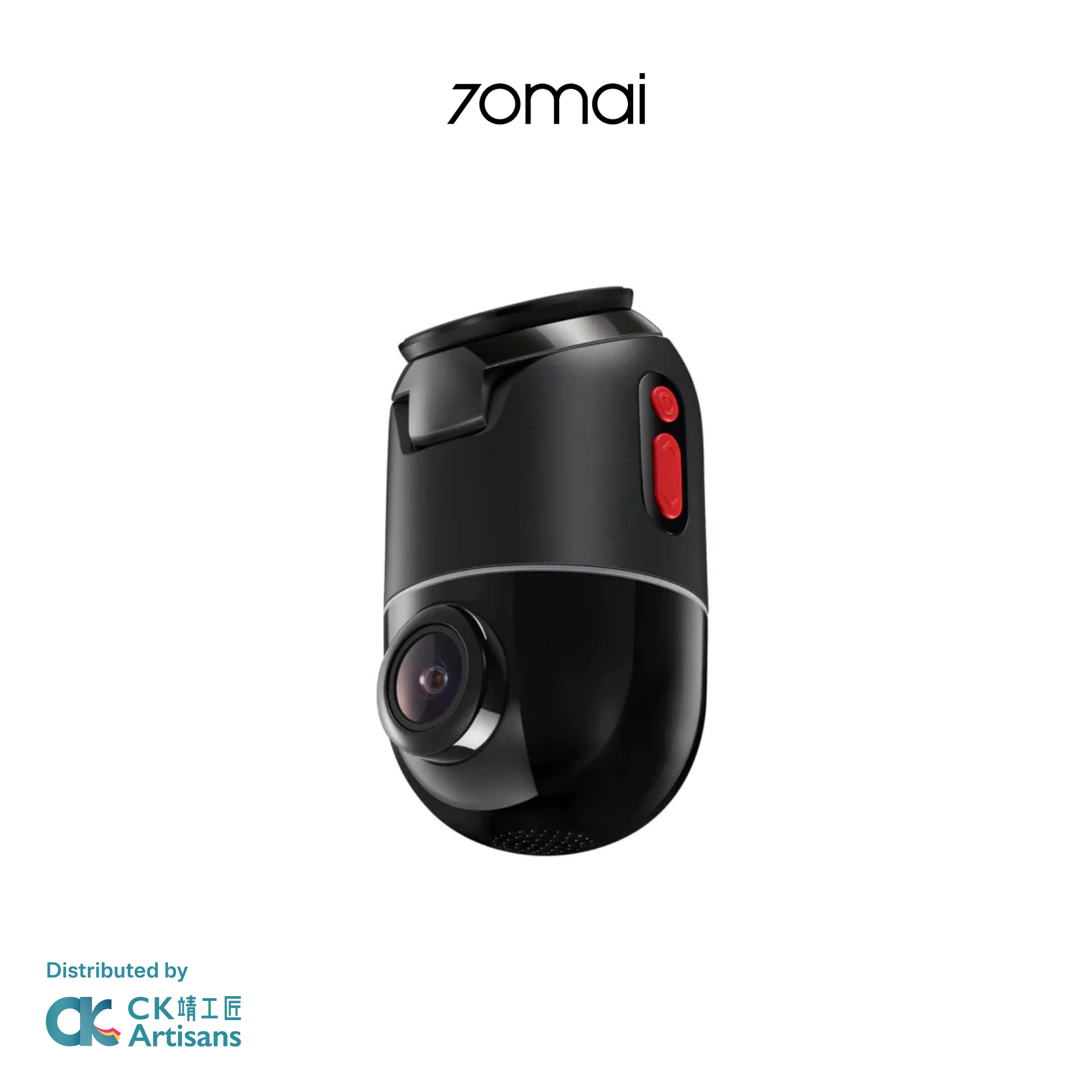 70mai X200 Omni Dash Cam - 360° Sentry Mode 4K Smart Car Cam 128GB
