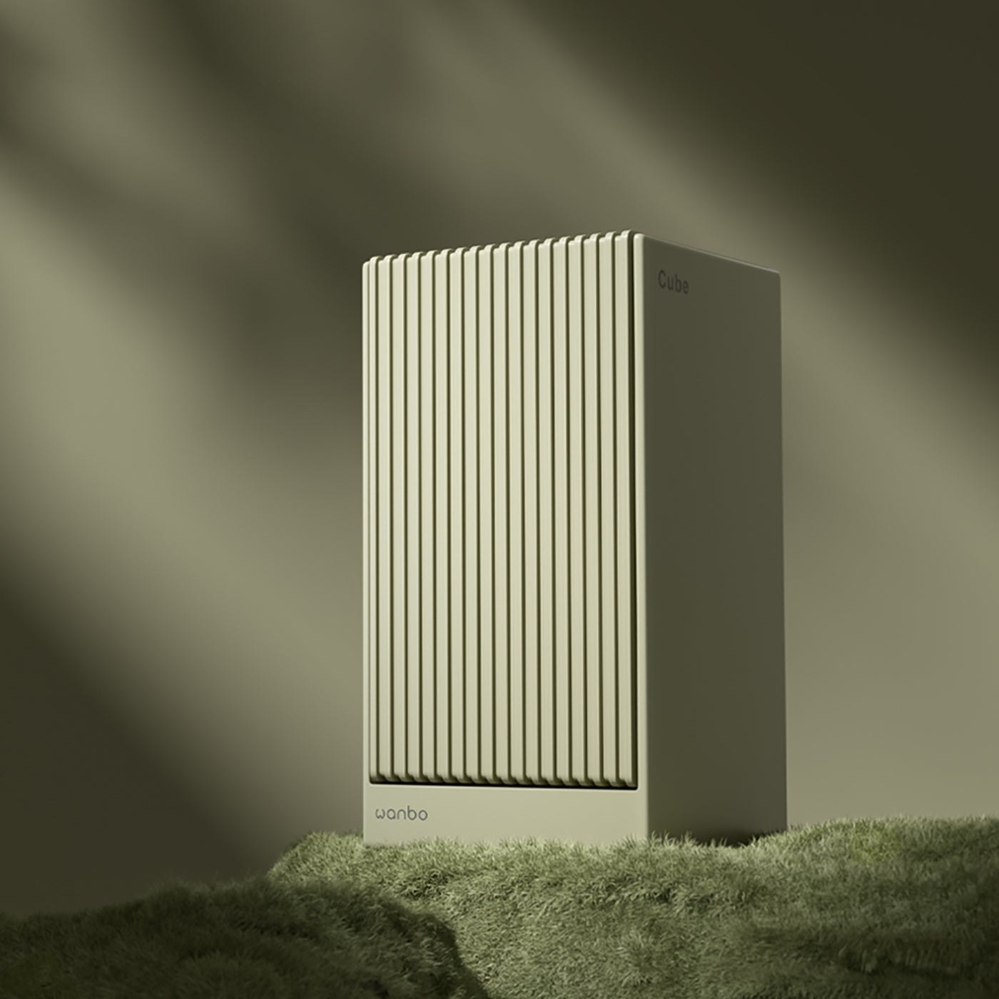 Wanbo 萬播 Cube 2 Pro - Beige Green