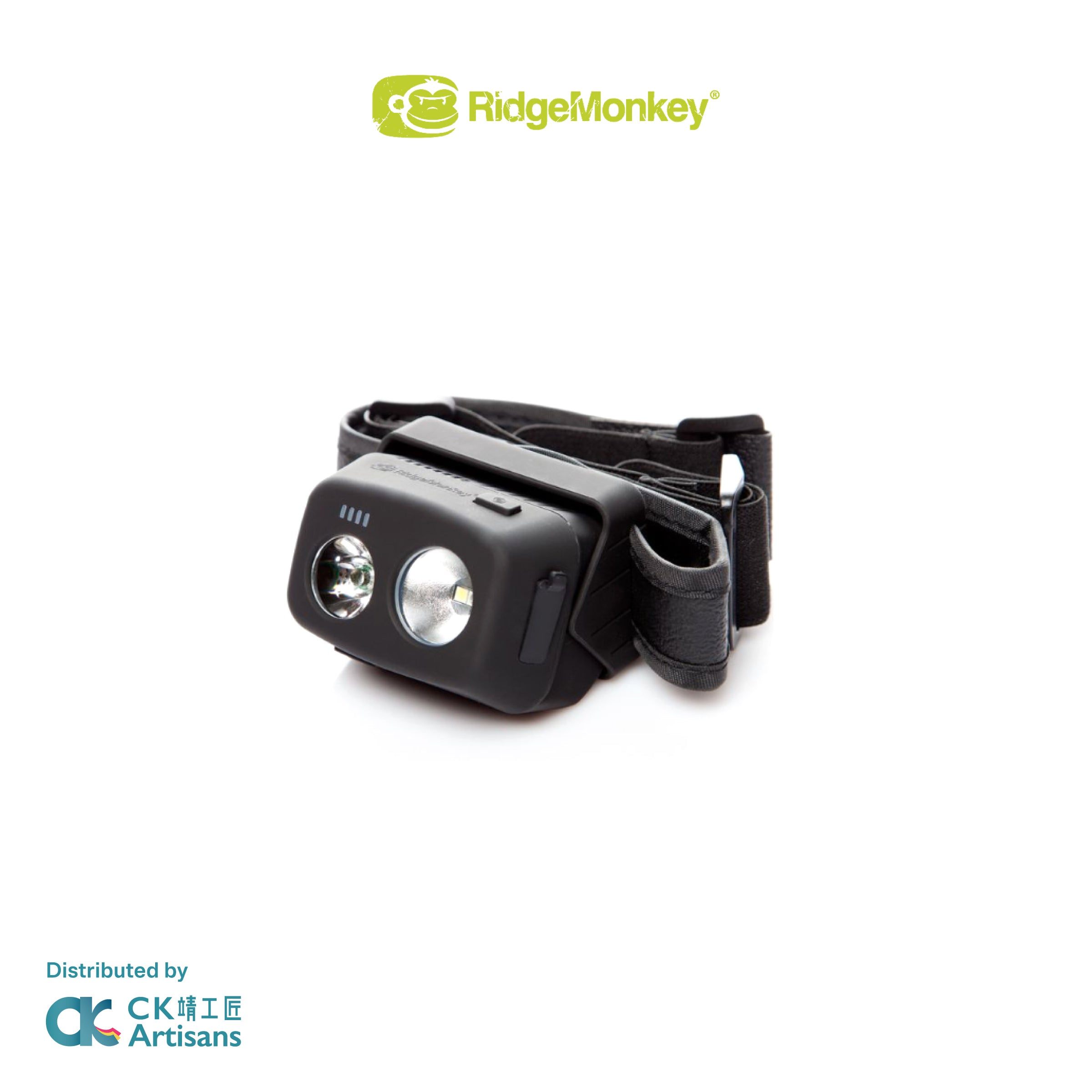 RidgeMonkey VRH300 戶外露營頭燈