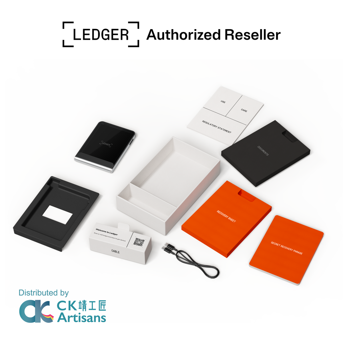 Ledger Flex™ 觸控螢幕加密貨幣硬體錢包
