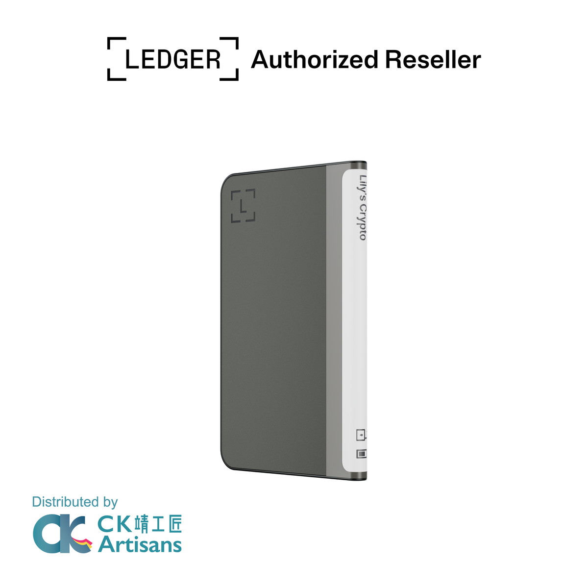 Ledger Stax™ 觸控螢幕加密資產硬體錢包