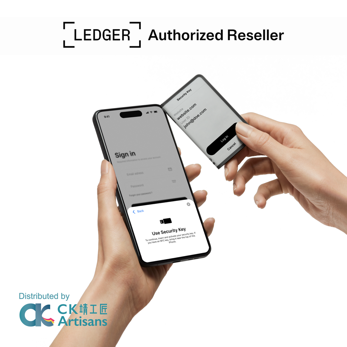 Ledger Stax™ 觸控螢幕加密資產硬體錢包