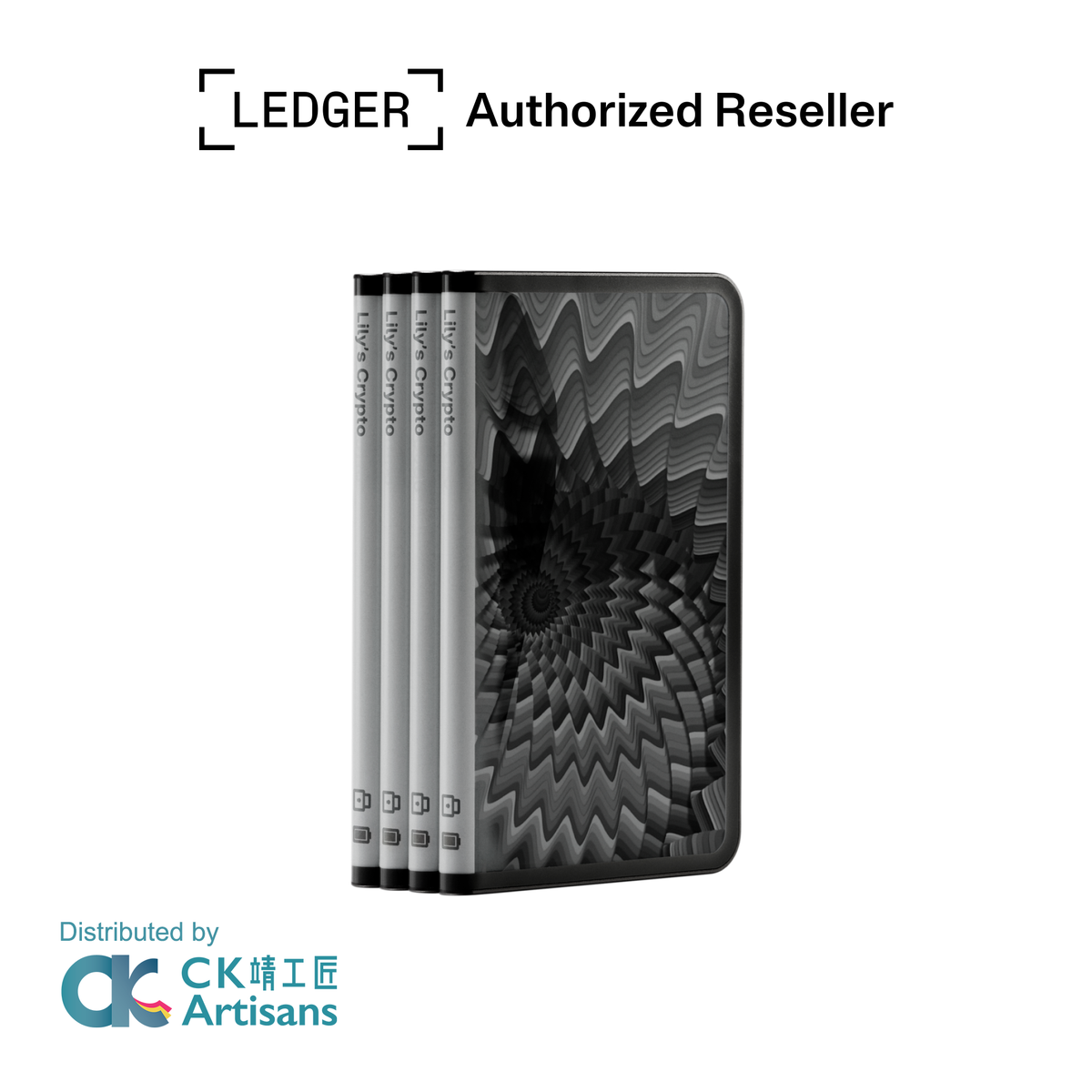 Ledger Stax™ 觸控螢幕加密資產硬體錢包