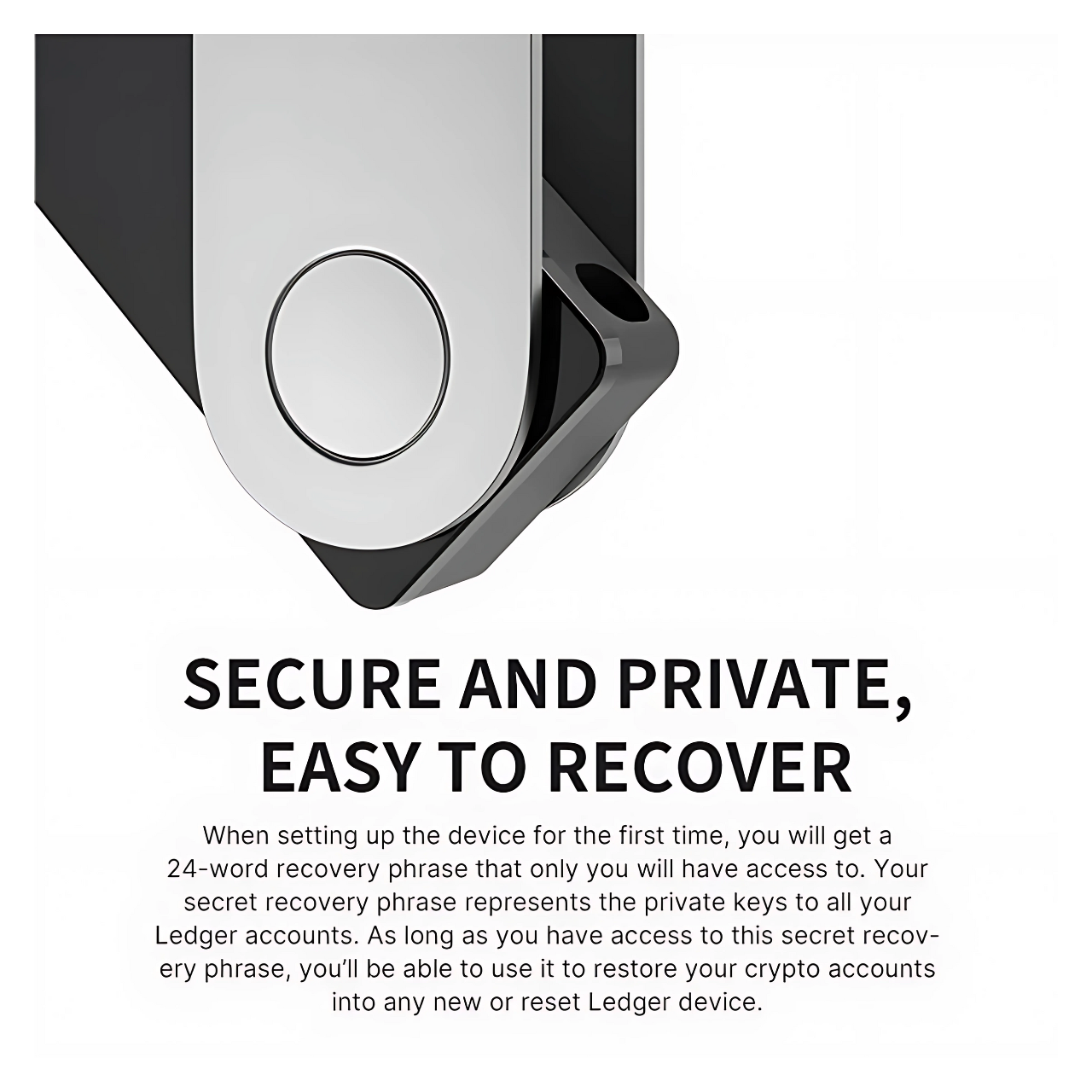 Ledger Nano X™ 加密貨幣硬件錢包