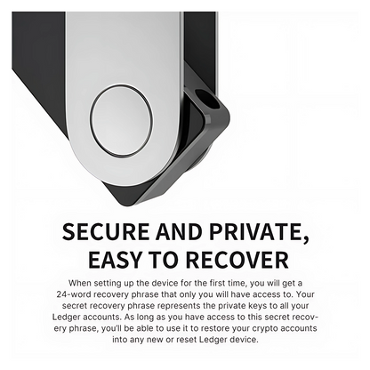 Ledger Nano X™ 加密貨幣硬件錢包