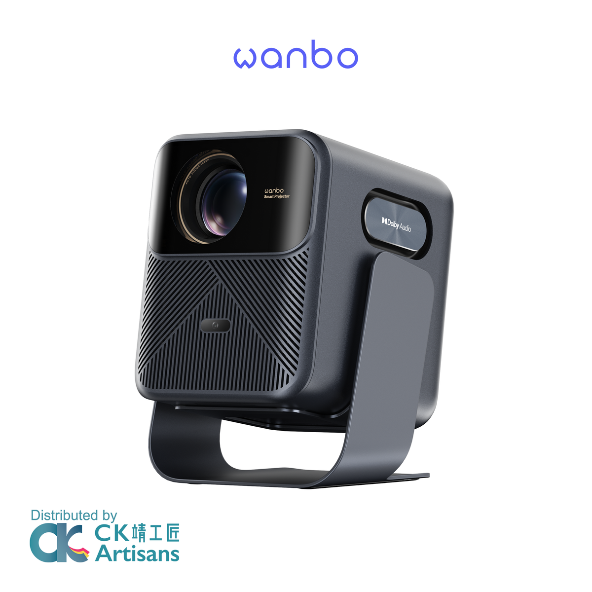 Wanbo Mozart 1S Smart Projector｜1200 ANSI｜1080P｜VIDAA OS｜Dolby Audio｜150° Gimbal
