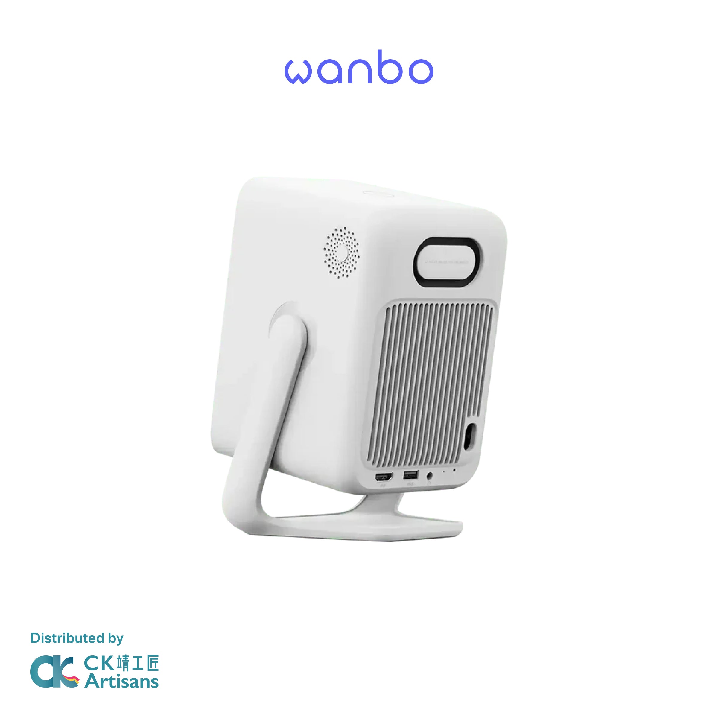 Wanbo T2 Ultra 投影機| 1080P FHD 智能投影儀自動對焦梯形校正無線投