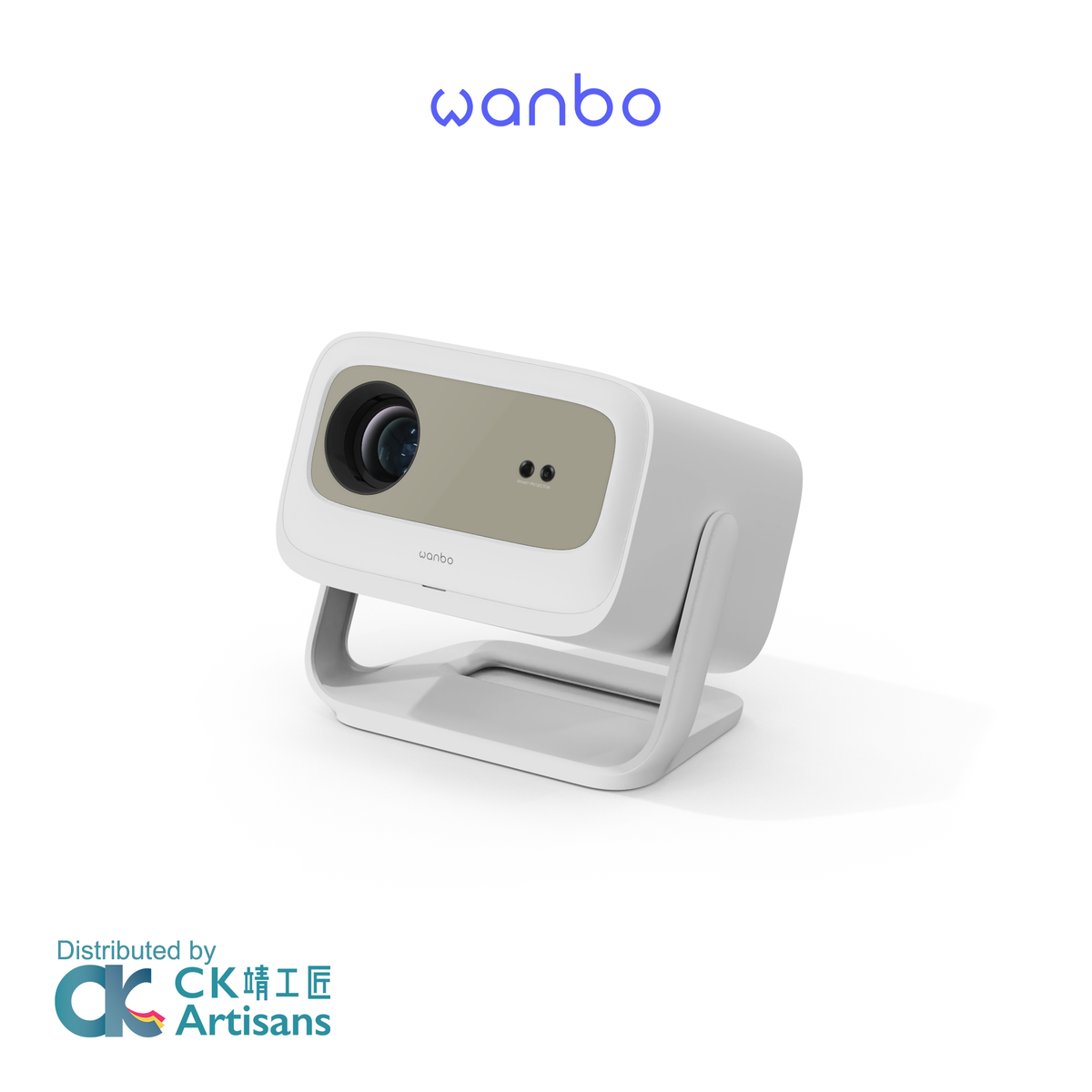 Wanbo 萬播 Vali 1 Mini 智慧投影機｜700 ANSI｜1080P｜Google TV｜120°旋轉雲台