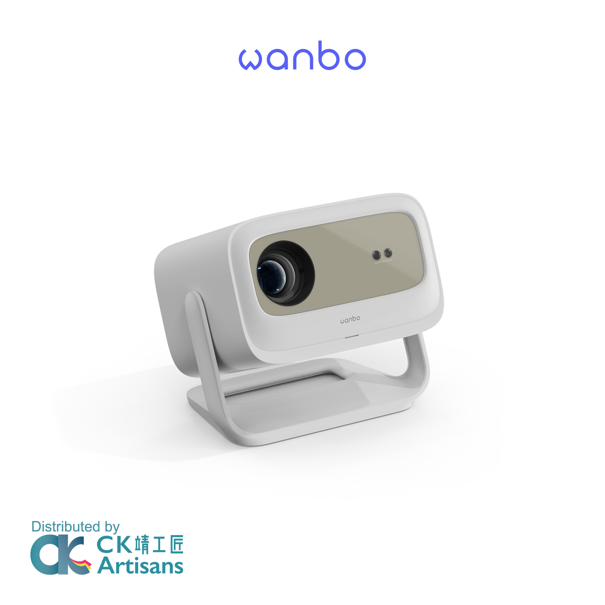Wanbo 萬播 Vali 1 Mini 智慧投影機｜700 ANSI｜1080P｜Google TV｜120°旋轉雲台