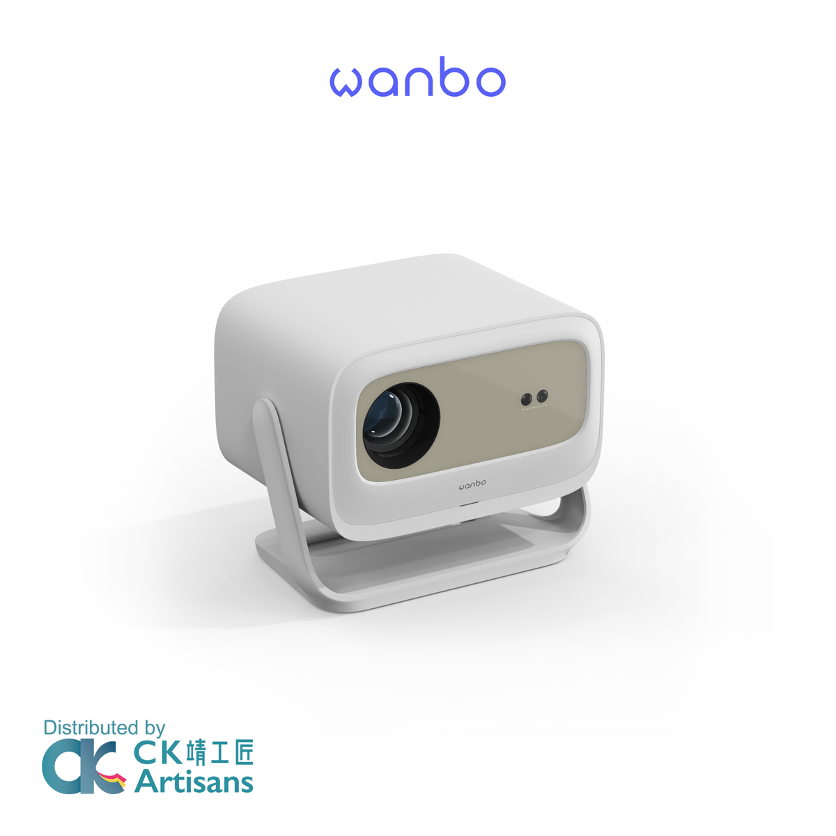 Wanbo 萬播 Vali 1 Mini 智慧投影機｜700 ANSI｜1080P｜Google TV｜120°旋轉雲台