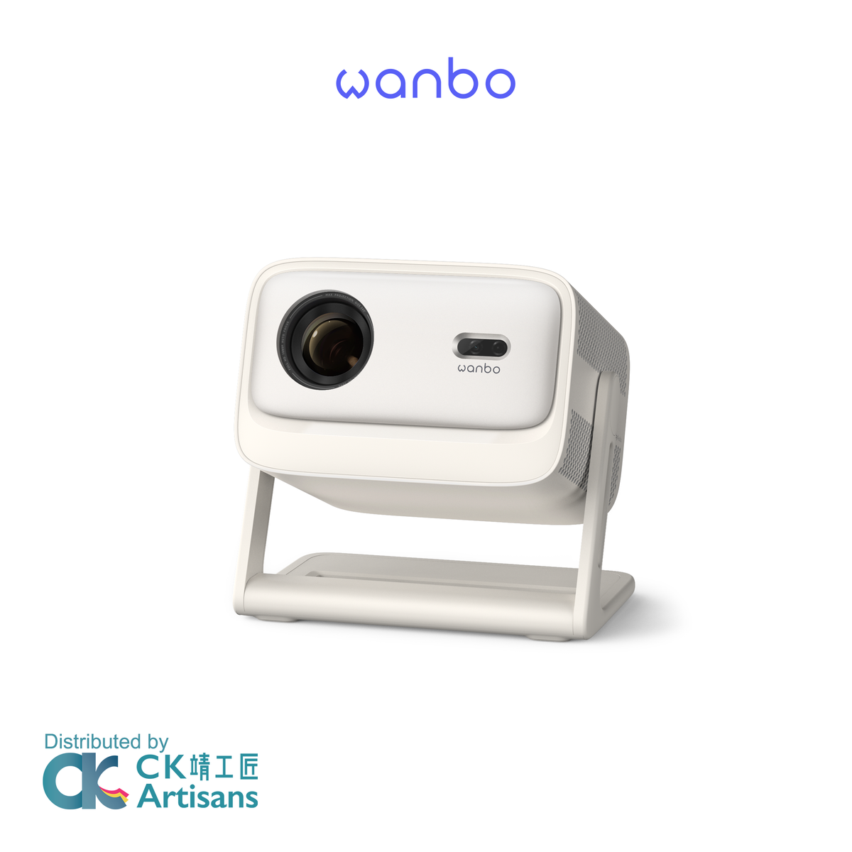 Wanbo Vali 1 Pro Smart Home Projector | 900 ANSI | 1080P | Google TV | MEMC | 200° Gimbal